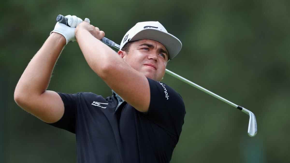 Golfer Garrick Higgo